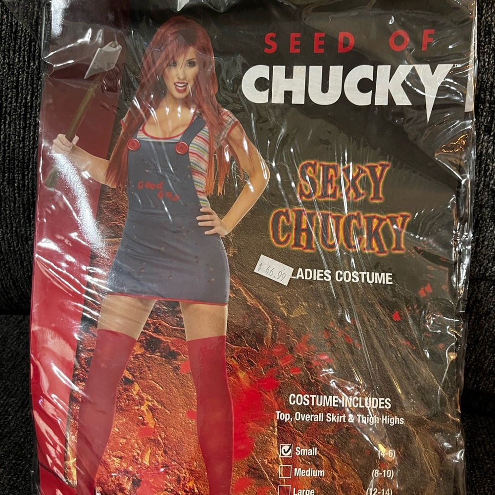Sexy Chucky Halloween costume woman’s size small 4-6